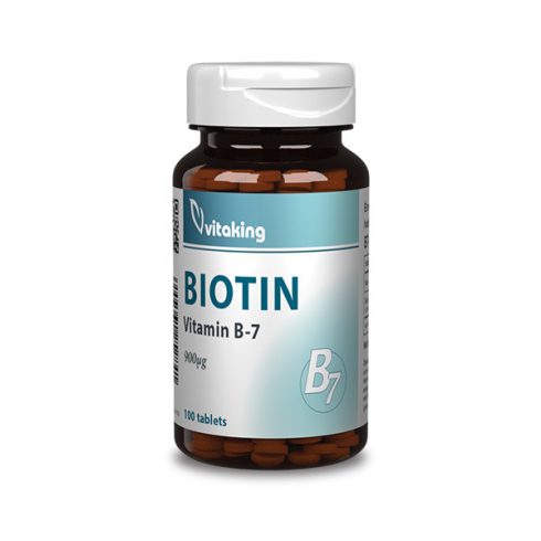 B7-vitamin - Biotin - 900µg - 100db tabletta - collagen.hu