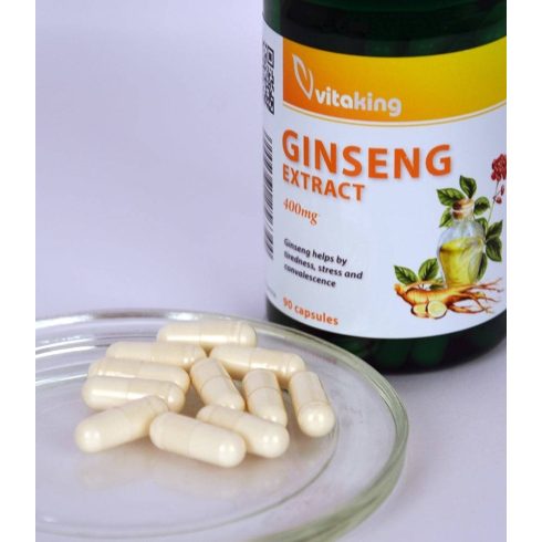 Ginzeng Kivonat 400mg - 90db-os kapszula - collagen.hu