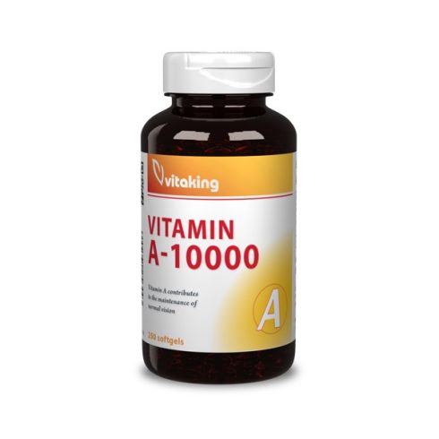 A-Vitamin 10000NE - 250db lágykapszula - collagen.hu