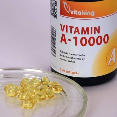 A-Vitamin 10000NE - 250db lágykapszula - collagen.hu