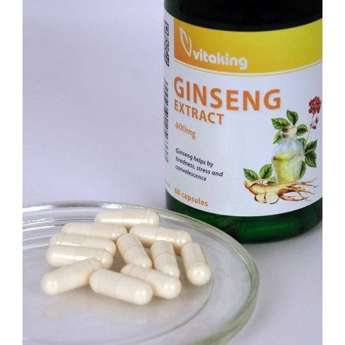 Ginzeng Kivonat 400mg - 60 db kapszula - collagen.hu