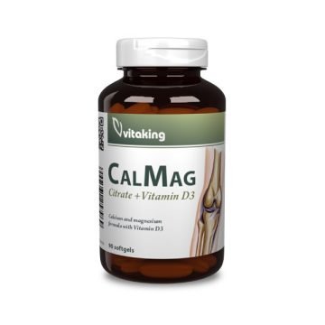 CalMag citrát +D3-vitamin - 90db lágykapszula - collagen.hu