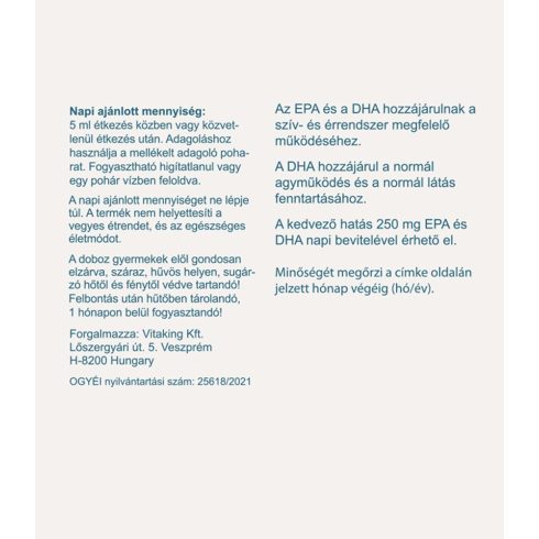 Omega-3 Olaj - 150ml