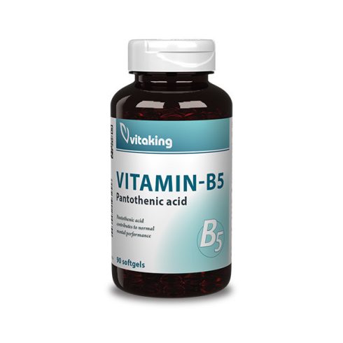 B5-vitamin Pantoténsav - 200mg - 90 lágykapszula - collagen.hu