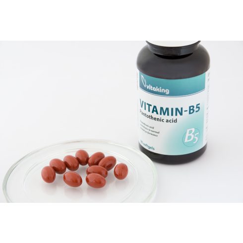 B5-vitamin Pantoténsav - 200mg - 90 lágykapszula - collagen.hu