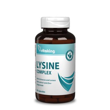 L-Lizin Komplex cinkkel, citromfűvel és echinaceával - 60db - collagen.hu
