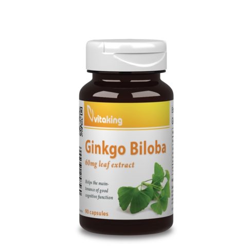 Ginkgo Biloba kivonat 60mg - 90db kapszula - collagen.hu