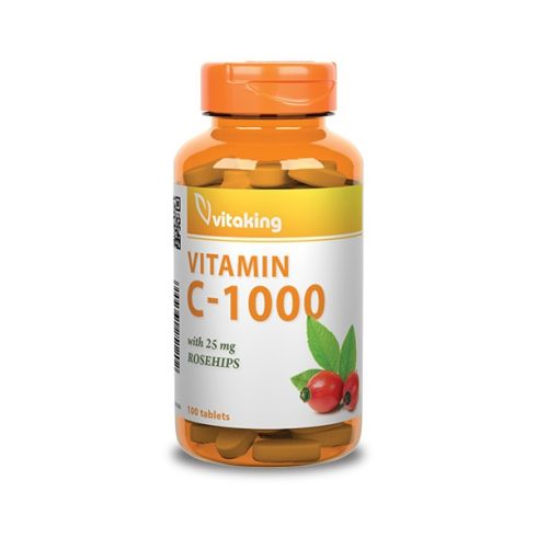 C-1000mg - 100db tabletta 25mg csipkebogyóval - collagen.hu