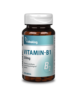 B1-vitamin 250mg - 100db tabletta - collagen.hu